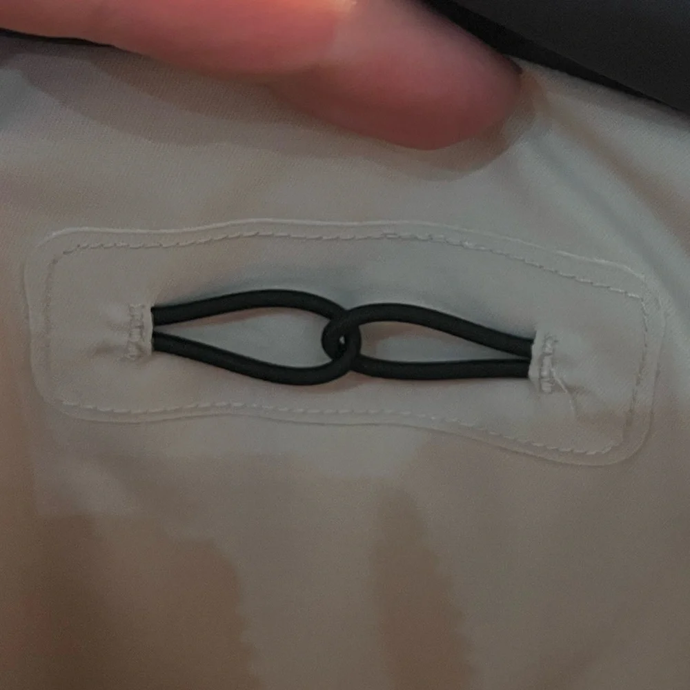 lululemon athletica Cream rain Trench Coat with Hood small jacket tan - Picture 15 of 17